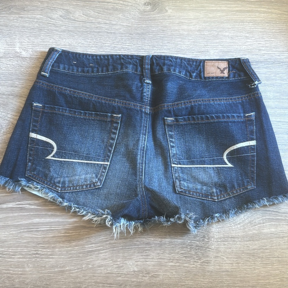 American eagle hi-rise festival raw hem shorts - Picture 2 of 3
